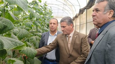 تدريب طلاب جامعة بنها على تقنيات الزراعة الحديثة 