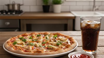 أوفر وألذ من الجاهزة، طريقة عمل البيتزا بالفراخ في البيت