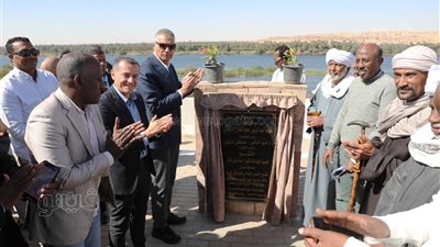 محافظ أسوان يفتتح الممشى السياحي بكورنيش النيل بأبو هور (صور)