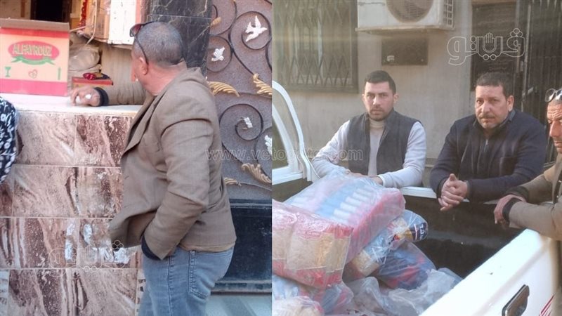ضبط 340 عبوة مكرونة