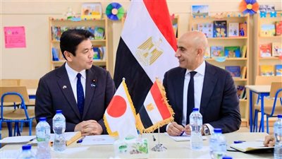 وزير التعليم يستقبل نظيره الياباني في أول زيارة رسمية له (صور)