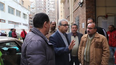 «100 مليون صحة» تقدم عددا من الخدمات للعاملين بمحطة رفع 6 للمياه بالاسكندرية