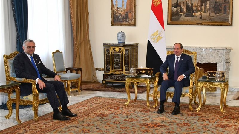 لقاء الرئيس عبد الفتاح