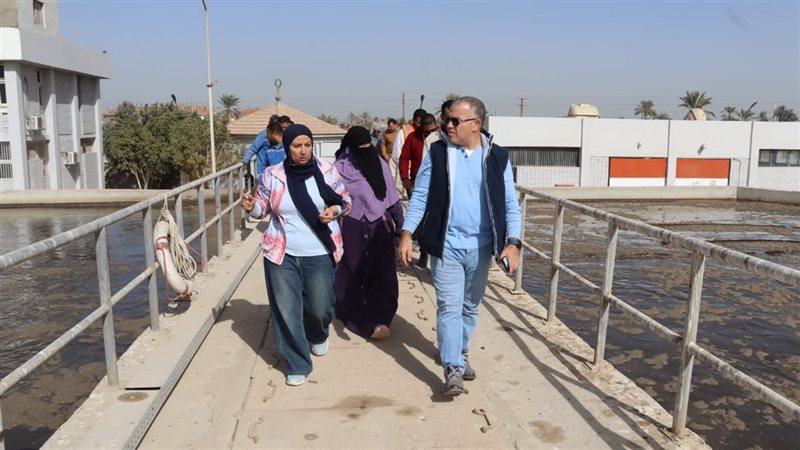 جولة رئيس شركة الفيوم