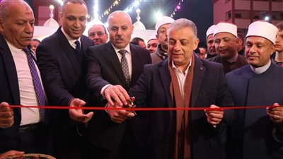 ضمن الاحتفال بذكرى الإسراء والمعراج، محافظ الإسماعيلية يفتتح مسجد 
