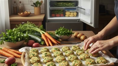 استعدادا لشهر رمضان، طريقة تجهيز كفتة خضار للتفريز