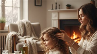 10 نصائح تساعدك، في العناية بشعر أطفالك شتاء