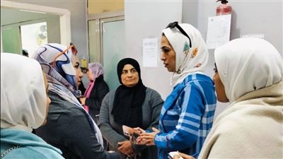 فريق من صحة الإسماعيلية يتابع سير العمل بالقومسيون الطبي (صور) 