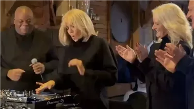 بوصلة رقص، ديزني لاند باريس تعيد أنوثة بريجيت ماكرون 