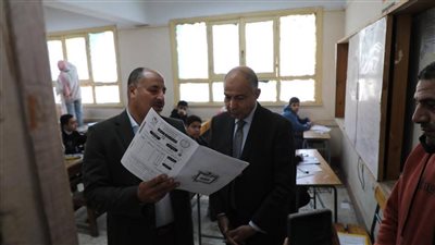 محافظ المنيا خلال تفقد لجان الإعدادية: حريصون على تهيئة أجواء ملائمة