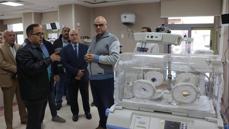 افتتاح مستشفى طوخ
