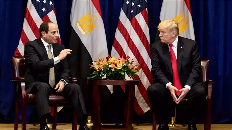 ترامب والسيسي، فيتو