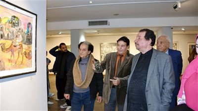  افتتاح معرضي فكري سليمان وعاطف طلبة بجاليري ضي