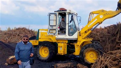 إزالة 106 مكامير فحم بنطاق الحفير والأمل في الدقهلية 