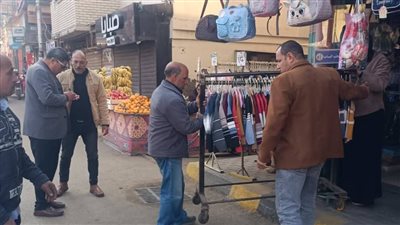 حملة مكبرة لإزالة الإشغالات وإعادة الانضباط للشارع بالسنطة 