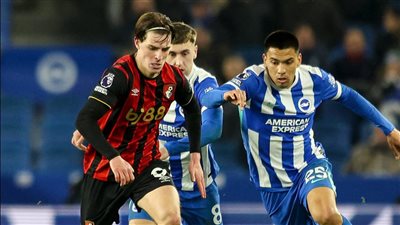 في الوقت بدل الضايع، برايتون يخطف تعادلًا مثيرًا أمام بورنموث بالدوري الإنجليزي