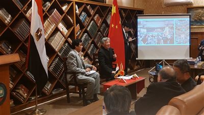 مستشار رئيس وزراء الصين: معرض الآثار المصرية بشنغهاي لم يستوعب عدد الزوار والمتحف الكبير عمل 