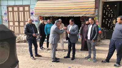 استياء محافظ الدقهلية من تدني مستوى النظافة في شوارع دكرنس (صور)
