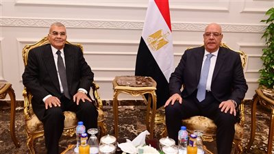 المستشار هشام بدوي يستقبل رئيس ووكيلي مجلس الشيوخ