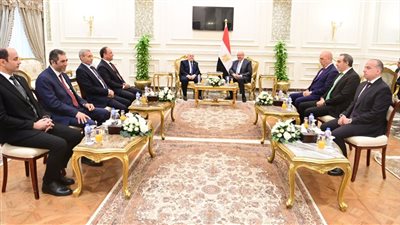 المستشار هشام بدوي يستقبل رئيس هيئة النيابة الإدارية 