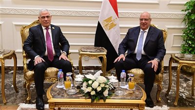 هشام بدوي يستقبل النائب العام للتهنئة بمنصبه رئيسا لمجلس النواب 