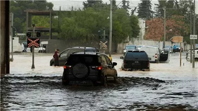 مصرع 4 أشخاص وتعطل الدراسة والمحاكم، فيضانات غير مسبوقة في تونس