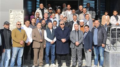 محافظ الوادي الجديد يفتتح مبنى مأمورية الضرائب العقارية الجديد بالفرافرة