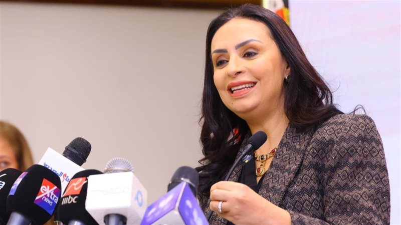 مايا مرسي وزيرة التضامن،