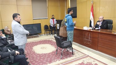 اللقاء المفتوح، محافظ بني سويف يوجه بحلول عاجلة لشكاوى المواطنين 