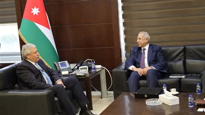 وزير النقل الأردني يستقبل رئيس الأكاديمية العربية للعلوم والتكنولوجيا لبحث التعاون