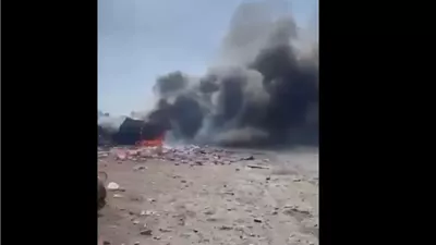 اللحظات الأولى لمحاولة اغتيال مسئول عسكري بارز جنوب اليمن (فيديو)