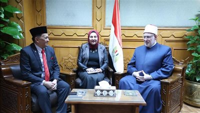 وكيل الأزهر يبحث مع وزير الشؤون الدينية بولاية صباح الماليزية سبل التعاون المشترك