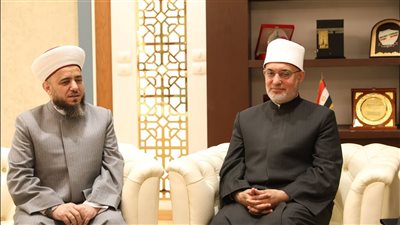 مفتي الجمهورية يستقبل وفد دار الفتوى اللبنانية لبحث تعزيز التعاون 