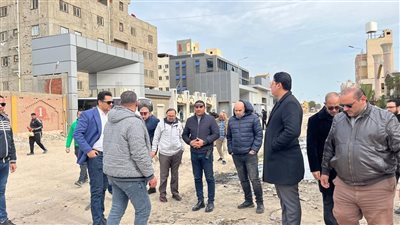 نائب محافظ الدقهلية يتفقد سير العمل بالمنطقة الصناعية بجمصة