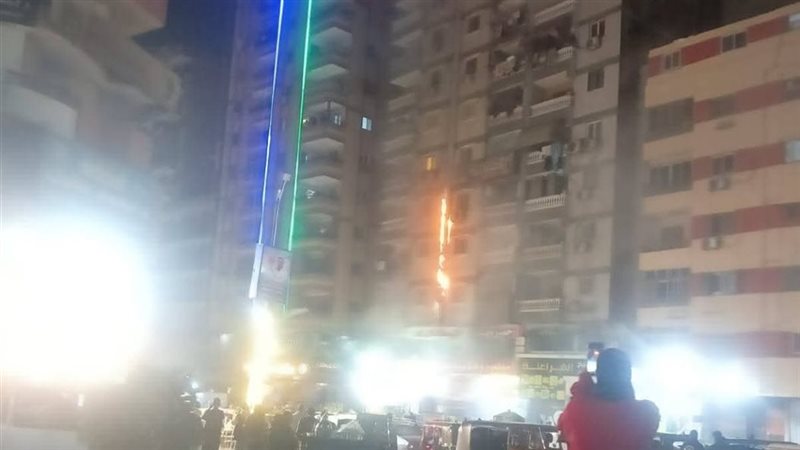 حريق مدخنة مطعم شهير