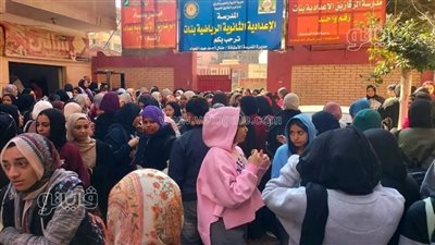 بدء امتحان الهندسة للشهادة الإعدادية بالشرقية عقب انتهاء اللغة الأجنبية