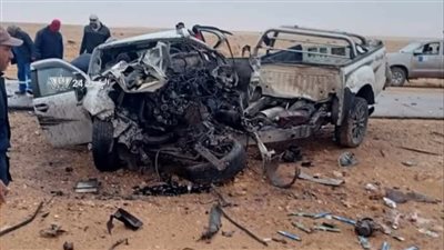 مصرع شخصين وإصابة 2 آخرين في حادث تصادم بموقع السلام للبترول 