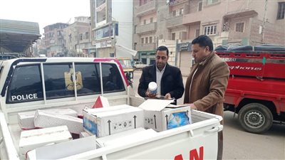 ضبط أدوية بيطرية منتهية الصلاحية ولحوم مذبوحة خارج المجازر الحكومية بكفر الشيخ 