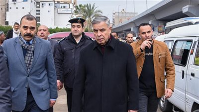 محافظ الإسكندرية يجري جولة ميدانية بالكيلو 21 ويتابع وضع حلول عاجلة للقضاء على الاختناقات المرورية