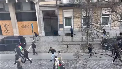 طعن 6 أشخاص خلال تظاهر للأكراد ضد تركيا في بلجيكا (فيديو) 