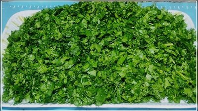 استعدادا لشهر رمضان، طريقة تفريز خضرة المحشي 