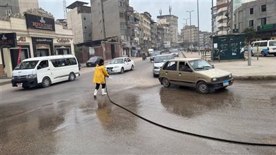 حملة مكبرة لإزالة مخلفات ميدان سرور وكفر البطيخ في دمياط (صور)