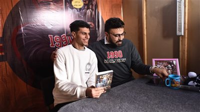 زحام شديد على حفل توقيع كتاب أحمد يونس