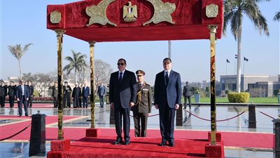  عزف السلام الجمهوري، مراسم استقبال رسمية للرئيس السيسي في أكاديمية الشرطة