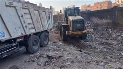 رفع 260 طن مخلفات صلبة، وجدول زمني لإخلاء مدينة المنصورة من نواتج الهدم 