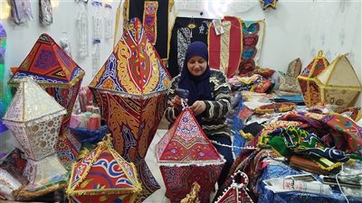 الخيامية في الغربية، حرفة تراثية تتجدد مع نفحات رمضان