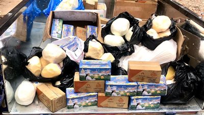 ضبط زبدة فاسدة وسلع مجهولة المصدر في حملة تموينية بالفيوم 