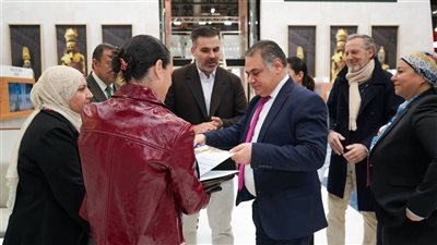 الجناح المصري يفوز بجائزة الأفضل في المعرض السياحي الدولي