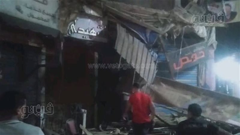 انهيار مبنى السينما