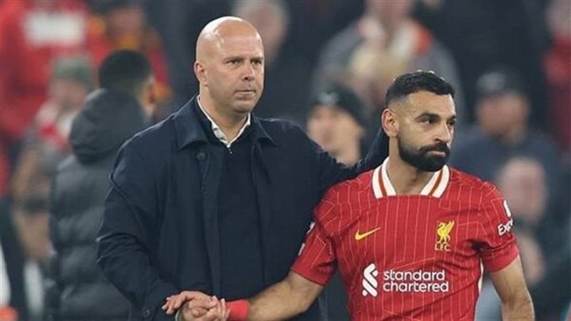 محمد صلاح وآرني سلوت